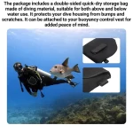 For Insta360 X5 Invisible Dive Case Pro 50m Premium Waterproof Housing Underwater Shell for Insta 360 X5 Accessories ﻿ - Image 5