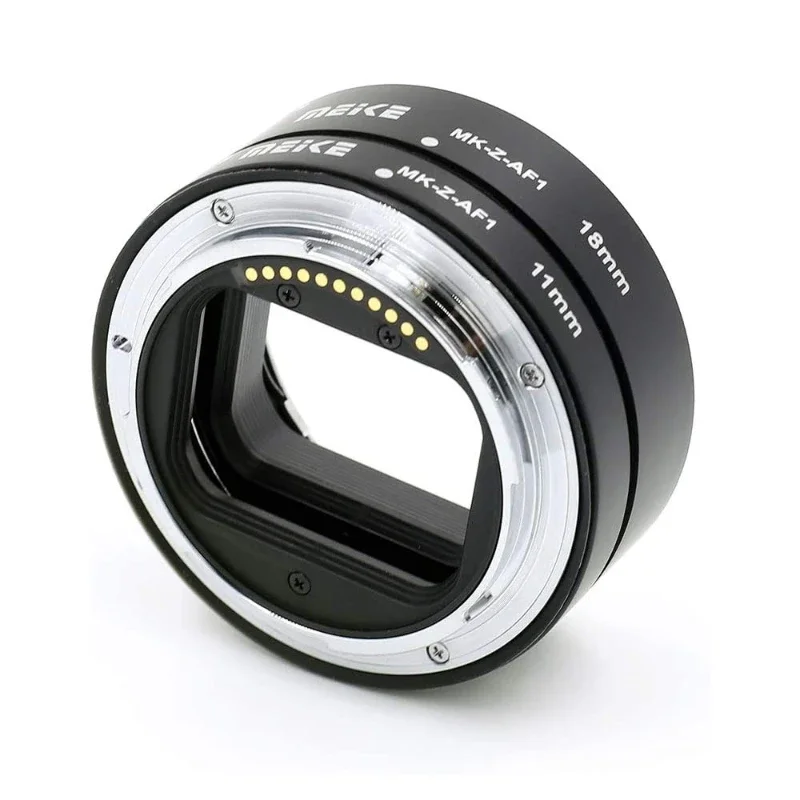 kf-Sda1ae745502e4f9f9b8aa265b781f066w MEIKE Pro Z-Mount Extension Tube|Auto Focus Macro Adapter for Nikon Z5/Z6/Z7/Z9 Series - Image 1