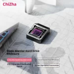 Dockcase Chizha M.2 2230 NVMe SSD Enclosure - USB-C External Hard Drive Enclosures for Steam Deck, ROG Ally, Laptops & PC