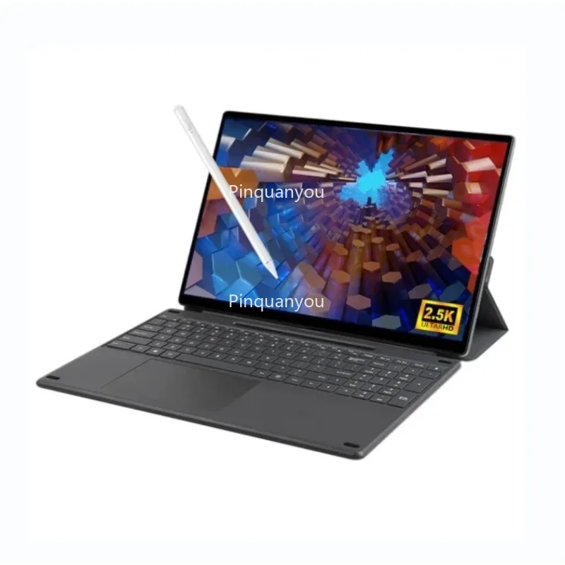 kf-Se5945348ab2d459baae166e6bc90eec6U 2024 New 16inch Tablet PC Laptop 2in1 CPU i3-1220p SSD 256GB 512GB 1TB Win11 2560*1600 5000mAh Business Office Book - Image 1