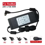 For RESMED 24V 3.75A 90W R360-760(DA-90A24) R360-760 S9 IP21 IP22 Power Supply AC Adapter Charger - Image 2