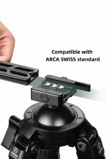 MT-07 Aluminum Alloy Magnetic Phone Stand Holder Tripod Multi-Functional Foldable Bed & Desk Stand - Image 3