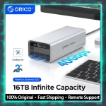 ORICO FlashGo RAID External SSD FG02/FG04 – Up to 16TB USB-C High-Speed Portable Solid State Drive 3200MB/s RAID0/1/5 Metal Body